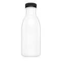 PET FĽAŠA 500 ML NA MLIEKO BIELA BEZ UZÁVERU