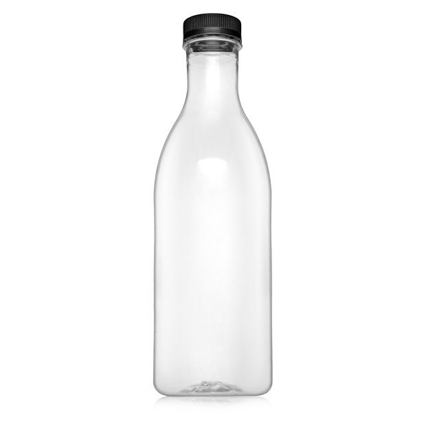 PET FĽAŠA 1 L NA MLIEKO ČÍRA BEZ UZÁVERU 