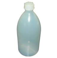 301-770508 LDPE LÁHEV 1000 ML NATUR úzkym hrdlom OKRÚHLA, BEZ UZÁVĚRU