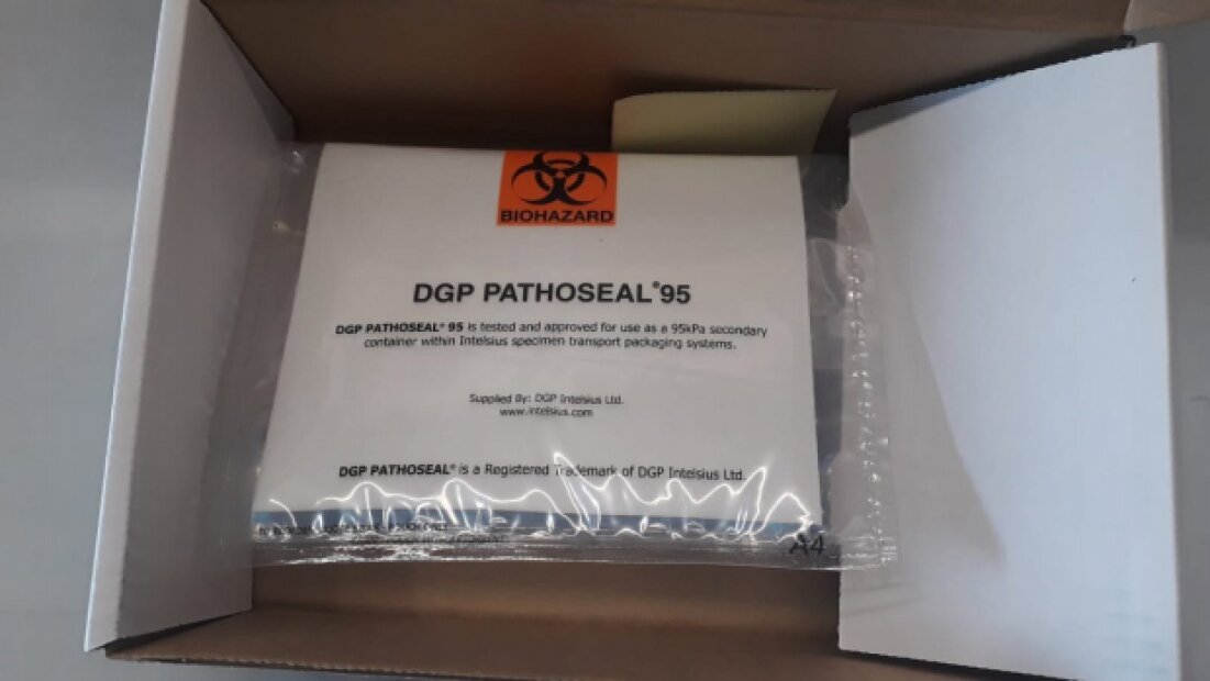 PATHOSHIELD NA PREPRAVU VZORKY (UN3373) PA024(2)