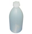 301-770507 LDPE LÁHEV 500 ML NATUR úzkym hrdlom OKRÚHLA, BEZ UZÁVĚRU