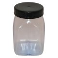 310-70597 PVC DÓZA 200 ML širokohrdlá HRANATÁ, BEZ UZÁVĚRU