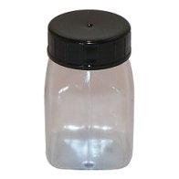 310-70595 PVC DÓZA 50 ML širokohrdlá HRANATÁ, BEZ UZÁVĚRU