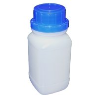 310-73094 HDPE FĽAŠA 100 ML UN NATUR širokohrdlá HRANATÁ, BEZ UZÁVĚRU