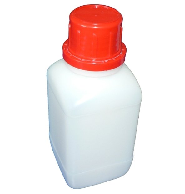 310-83971 HDPE FĽAŠA 250 ML NATUR HRANATÁ úzkym hrdlom, , BEZ UZÁVĚRU