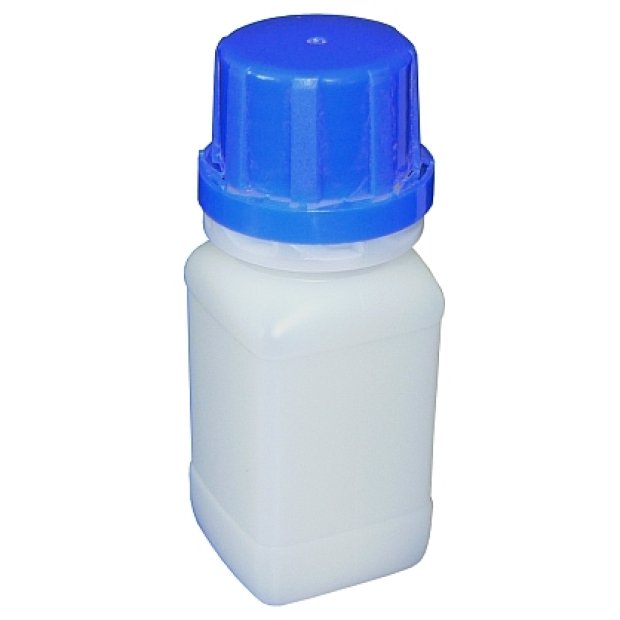 310-76398 HDPE FĽAŠA 50 ML NATUR širokohrdlá HRANATÁ, BEZ UZÁVĚRU