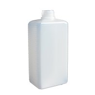 LÁHEV HDPE 500 ML NATUR 28/400 HRANATÁ ROZM. CA 77 X 54 X 160 MM, CA 40 G, BEZ UZÁVERU