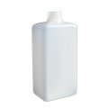 LÁHEV HDPE 500 ML NATUR 28/400 HRANATÁ ROZM. CA 77 X 54 X 160 MM, CA 40 G, BEZ UZÁVERU