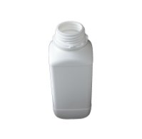 310-79211 HDPE LÁHEV 1000 ML UN BIELA HRANATÁ širokohrdlá, BEZ UZÁVĚRU