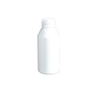 LÁHEV HDPE 100 ML BIELA HRDLO COLA ROZM. CA Ø 44,50 X v103 MM, CA 12 G, BEZ UZÁVERU