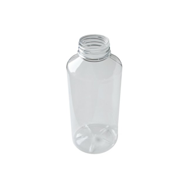 PET BOTTLES 1 L CLEAR WITH CHILD PROTECTION, NECK 48, WITHOUT CAP(3)