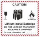 Samolepiace vinylové FÓLIA LÍTIUM-METAL BATTERIES ONLY (120x110MM) OZN.29028