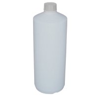 LÁHEV HDPE 1 L BIELA HRDLO NA COLA ROZM. CA Ø 83,5 X V235 MM, CA 50 G, BEZ UZÁVERU