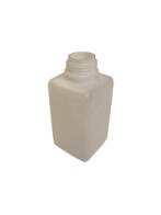 310-70539 HDPE FĽAŠA 500 ML NATUR HRANATÁ širokohrdlá, BEZ UZÁVĚRU